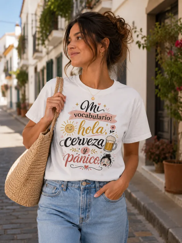 Mi vocabulario: hola, cerveza y pánico