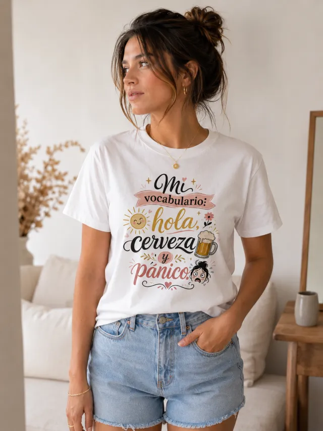Mi vocabulario: hola, cerveza y pánico