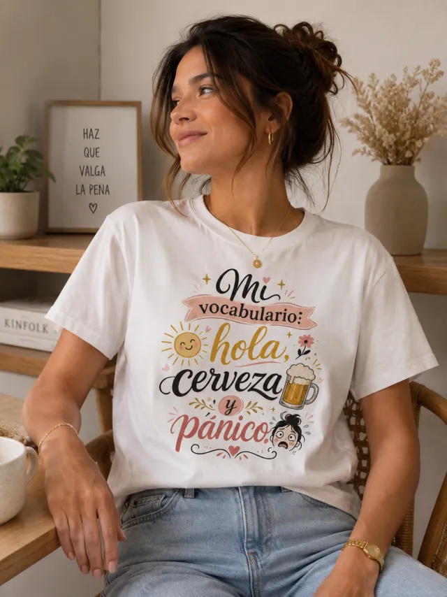 Mi vocabulario: hola, cerveza y pánico